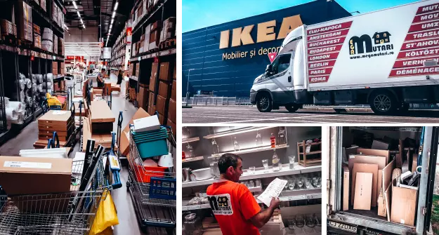 Cumpărături la comandă de la Ikea, Kika, Mobexpert si nu numai